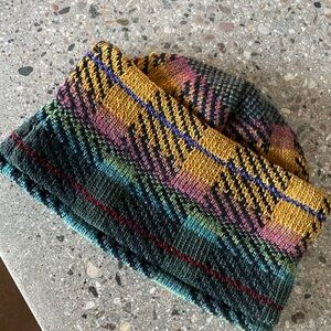 Maggie White Wool Beanie